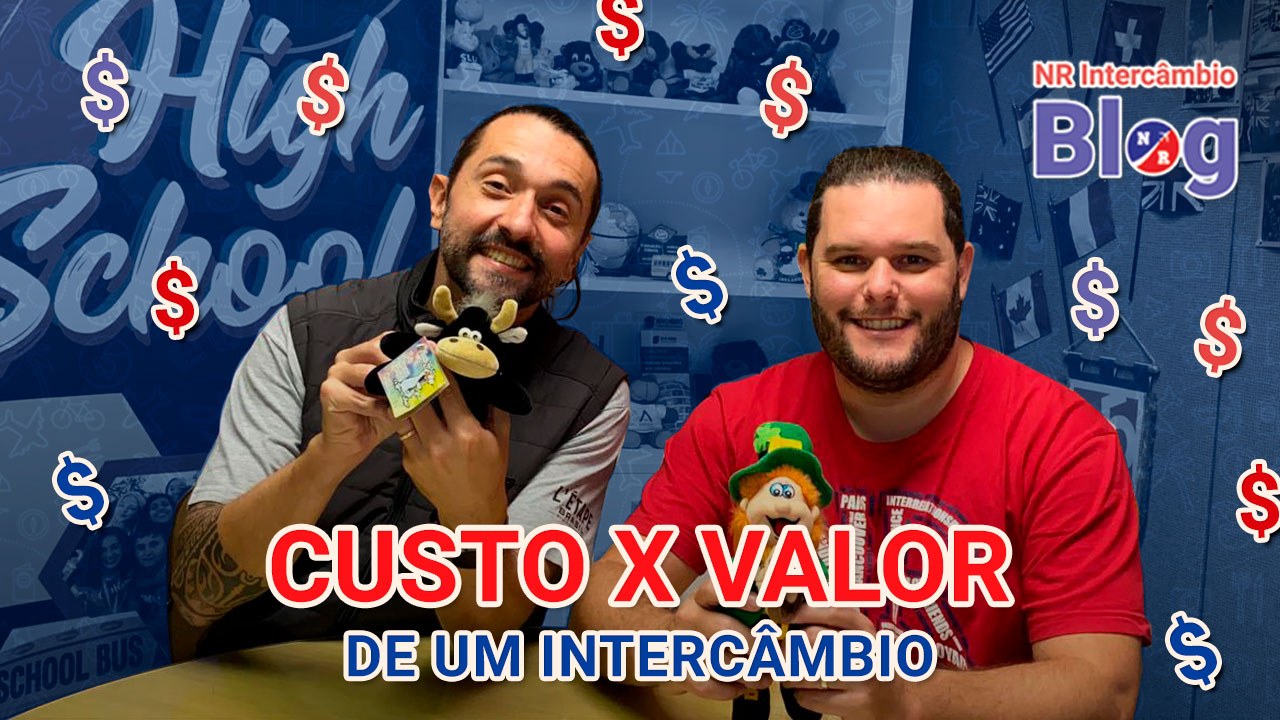 custo x valor de um intercambio