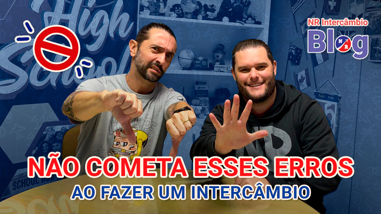 erros no intercâmbio