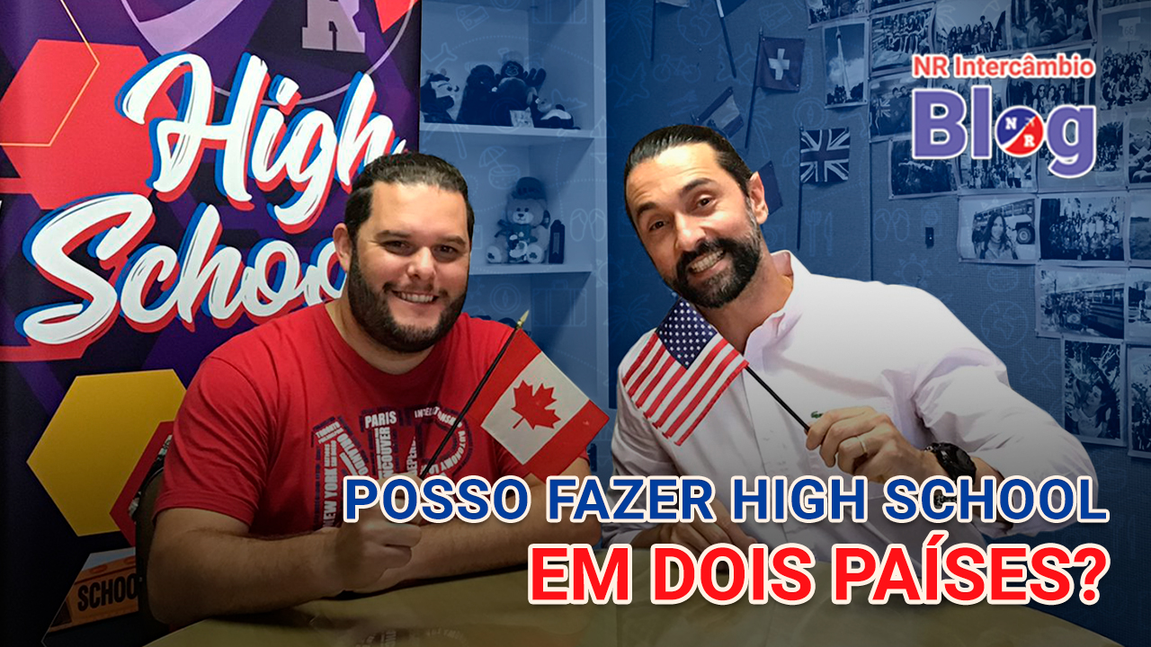 high school em dois países