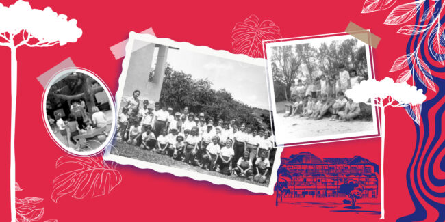 Primeira temporada mista do NR em 1967 com meninos e meninas convivendo e aprendendo juntos