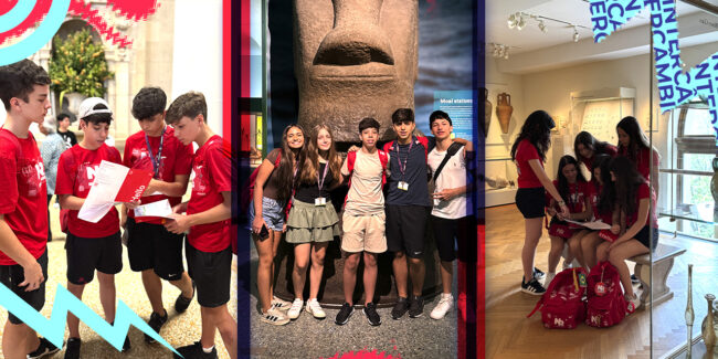 Jovens desenvolvendo autonomia durante experiência educacional fora da sala de aula